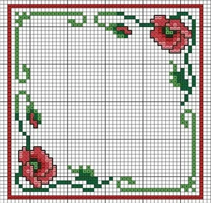 Schema de eco-cusatura cruce servetele gratuite de Paste, broderie pentru download Paste, stil