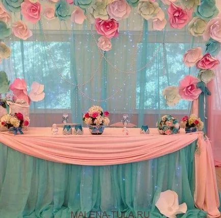 idei de decorare nunta 2017-2018 banchet tendințe decor sala de nunta