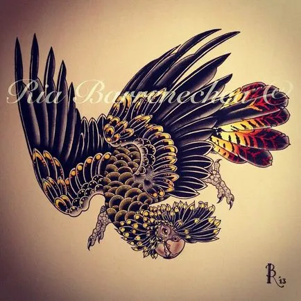 Bird tatuaj sensul fotografii, schițe (păsări) Bird tatuaj sensul fotografii, schițe