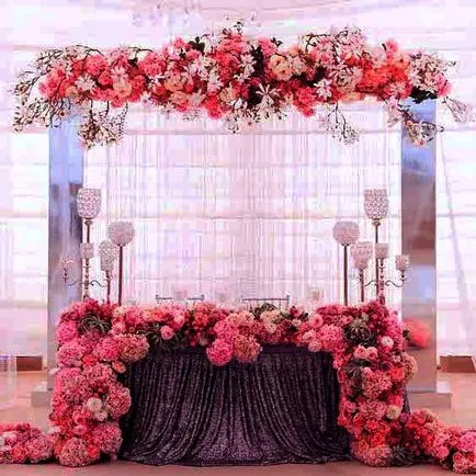 idei de decorare nunta 2017-2018 banchet tendințe decor sala de nunta