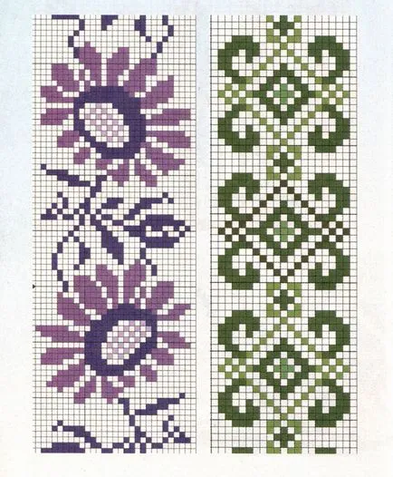Schema de eco-cusatura cruce servetele gratuite de Paste, broderie pentru download Paste, stil