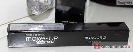 Mascara make-up secret profesional universal - „toți iubitorii de rimel silicon