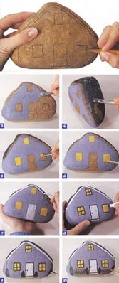 Decorarea grădina cu mâinile Foto ideile sale decor din material la îndemână