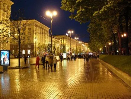 Khreshchatyk Street în Kiev