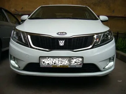Tuning Kia Rio cu mâinile lor 21012