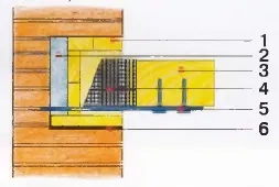 Dispozitiv de asamblare și se suprapune peste grinzile de lemn (dispozitiv) Dispozitiv și instalarea pardoselilor pe grinzile din lemn