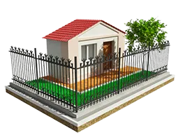 Stabilirea fundației pentru un gard, de afaceri de vară (afaceri) Stabilirea fundației pentru un gard, caz țară