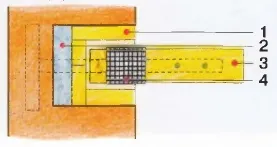 Dispozitiv de asamblare și de grinzi de lemn de suprapunere (dispozitivul de suprapunere) Dispozitiv și instalarea pardoselilor pe grinzile din lemn