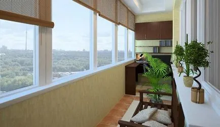 Izolație de perete din interiorul izolației balcon logie, selectarea materialului din dreapta