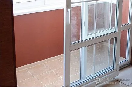 Instalarea usa de la balcon cu mâinile - cum se instalează ușa pe balcon (instalarea de usi de balcon cu mâinile lor) Instalarea usa de la balcon cu mâinile - cum se instalează ușa pe balcon