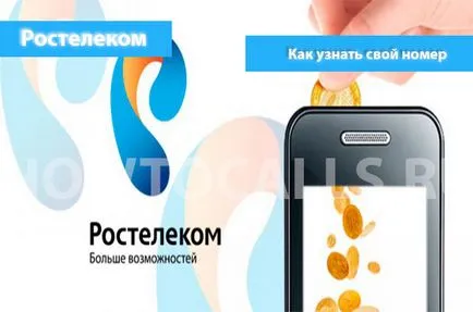 Cunoaște numărul dvs. pe Rostelecom - 4 moduri de a afla numărul dvs.