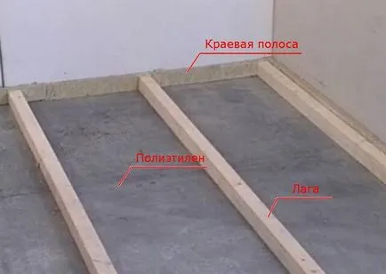 Instalarea de grinzi de podea lag orice utilizare sexuală, cum se pune de montare,
