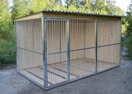 Aviary pentru câini cu propriile mâini - sfaturi cu privire la modul de a face incintei exterioare (do) Aviary pentru câini cu propriile lor mâini - sfaturi cu privire la modul de a face incinta in aer liber