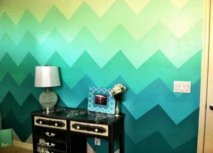 Toate metodele de decorarea peretilor pictate cu propriile sale mâini