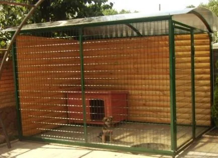 Aviary pentru câini cu propriile lor mâini - sfaturi cu privire la modul de a face incintei exterioare (mâini) Aviary pentru câini cu propriile lor mâini - sfaturi cu privire la modul de a face incinta in aer liber