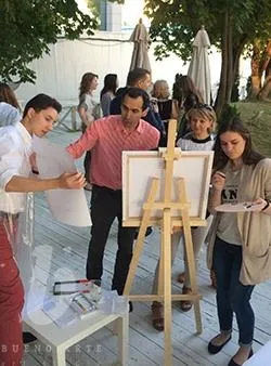 clasa Art Master în Moscova №1, Bueno arte (art) master-class de Arta din Moscova №1, Bueno arte