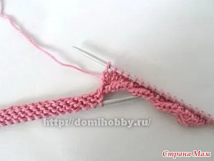 Ace de tricotat frumoase produse de teren (tricot) Knit o margine de produse frumos spițe