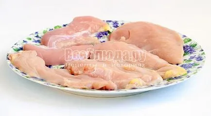 file de pui la cuptor cu roșii și brânză rețetă cu fotografie, toate mesele (fileurile) file de pui la cuptor cu reteta de roșii și brânză, cu fotografie, toate mesele