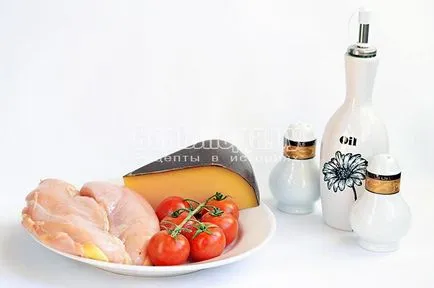 file de pui la cuptor cu reteta de roșii și brânză, cu fotografie, toate felurile de mâncare (tomate) file de pui la cuptor cu reteta de roșii și brânză, cu fotografie, toate mesele