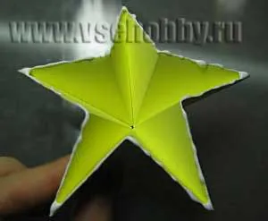 origami Asterisk cu mâinile lor