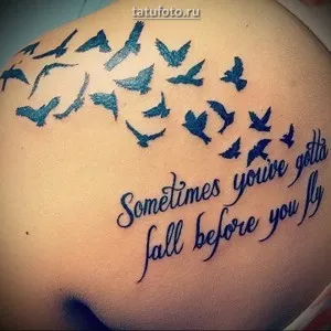 Înțeles pasăre tatuaj - sensul cuvântului, istoria și exemple