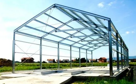 construcție structură din oțel și cadru de montaj