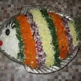 15 moduri de a decora salata - un hering sub o haină de blană - restaurant acasă