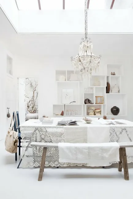 12 modul cel mai interesant de a utiliza dantelă în interior