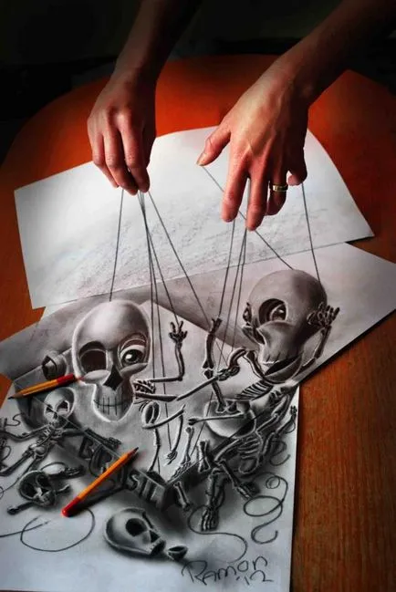 imagini 3D pe hârtie foto
