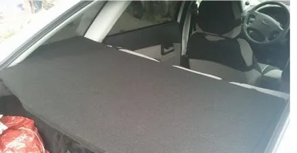 raft acustic hatchback Înainte modul de a face și de a instala