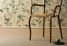 tapet limba engleză în stilul interior, fotografia de flori (în engleză) Tapetul în stil englezesc în fotografie de interior cu flori