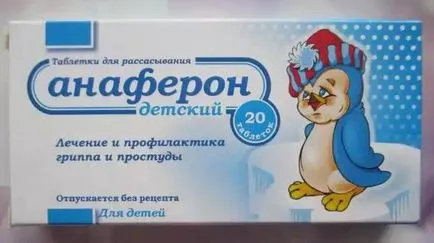 Anaferon copii comentarii, descrieri ale preparatului, instrucțiuni de utilizare