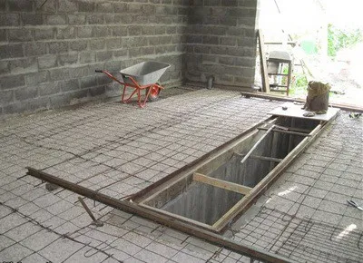 Podeaua de beton în garaj face toate regulile, sdelai Garazh (podea de beton în garaj) Podeaua de beton în garaj face toate regulile, sdelai Garazh
