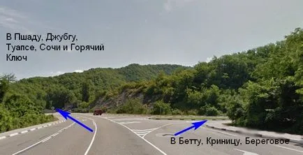 Bette, Krynitsa, mal ca o unitate, Gelenjik de la Kabardinka la Teshebs (hot key) Betta, Krynica, cum să ajungă la mal, Gelendzhik Kabardinka la Teshebs