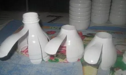 margarete albe din sticle de plastic