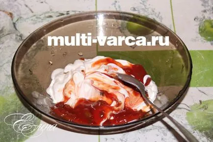 Fasole albe cu carne de pui în multivarka