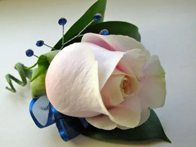 Boutonniere cu mâinile lor materiale și o colecție de inspirație a face
