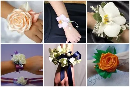 Boutonniere la îndemână pentru mireasa si domnisoarele de onoare cu mâinile lor (foto) (mireasa) Boutonniere la îndemână pentru mireasa si domnisoarele de onoare cu mâinile lor (foto)