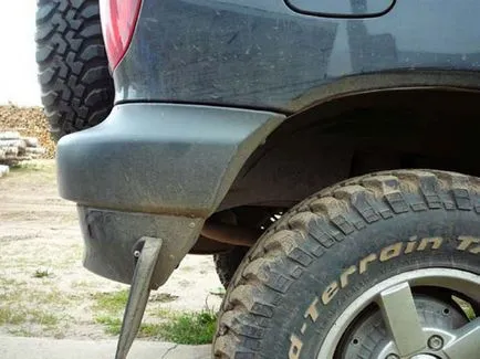 Buget ascensor câmp shefrole cu mâinile sale, un manual pe Chevrolet Niva prima generație