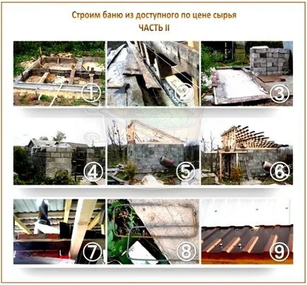Baie de buget cum să construiască ieftin și eficient cu propriile lor mâini