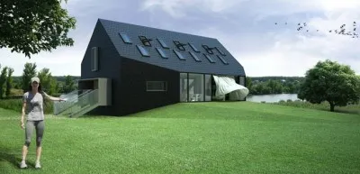Cabana este diferit de la o casă privată, grădină, tramvai, ordinare (cabana) Cabana este diferit de la o casă privată, grădină, tramvai, ordinare