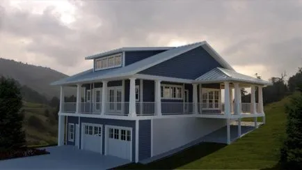 Cabana este diferit de la o casă privată, grădină, tramvai, ordinare (privat) Cabana este diferit de la o casă privată, grădină, tramvai, ordinare