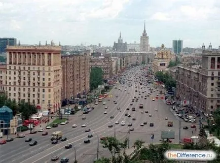 Ceea ce este diferit de bulevardul Avenue, ceea ce este diferența