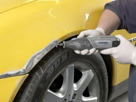 Mânerul pragurilor de automobile din afara coroziunii, care este necesar pentru a efectua