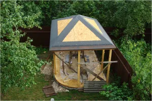 Acoperișul acoperite pergola opțiuni populare ieftine