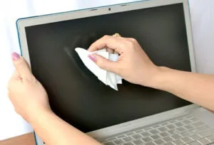 Laveta ecranul laptop-ului la domiciliu (curățat) Laveta ecranul laptop-ului la domiciliu