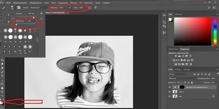 imagini alb-negru în Photoshop