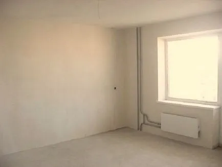apartament Rough finisaj în fotografii, în cazul în care pentru a începe repararea