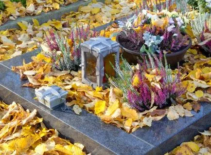 Ceea ce pentru a planta într-un cimitir în text și fotografie