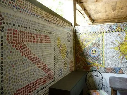 Decor și meserii din capace de sticlă